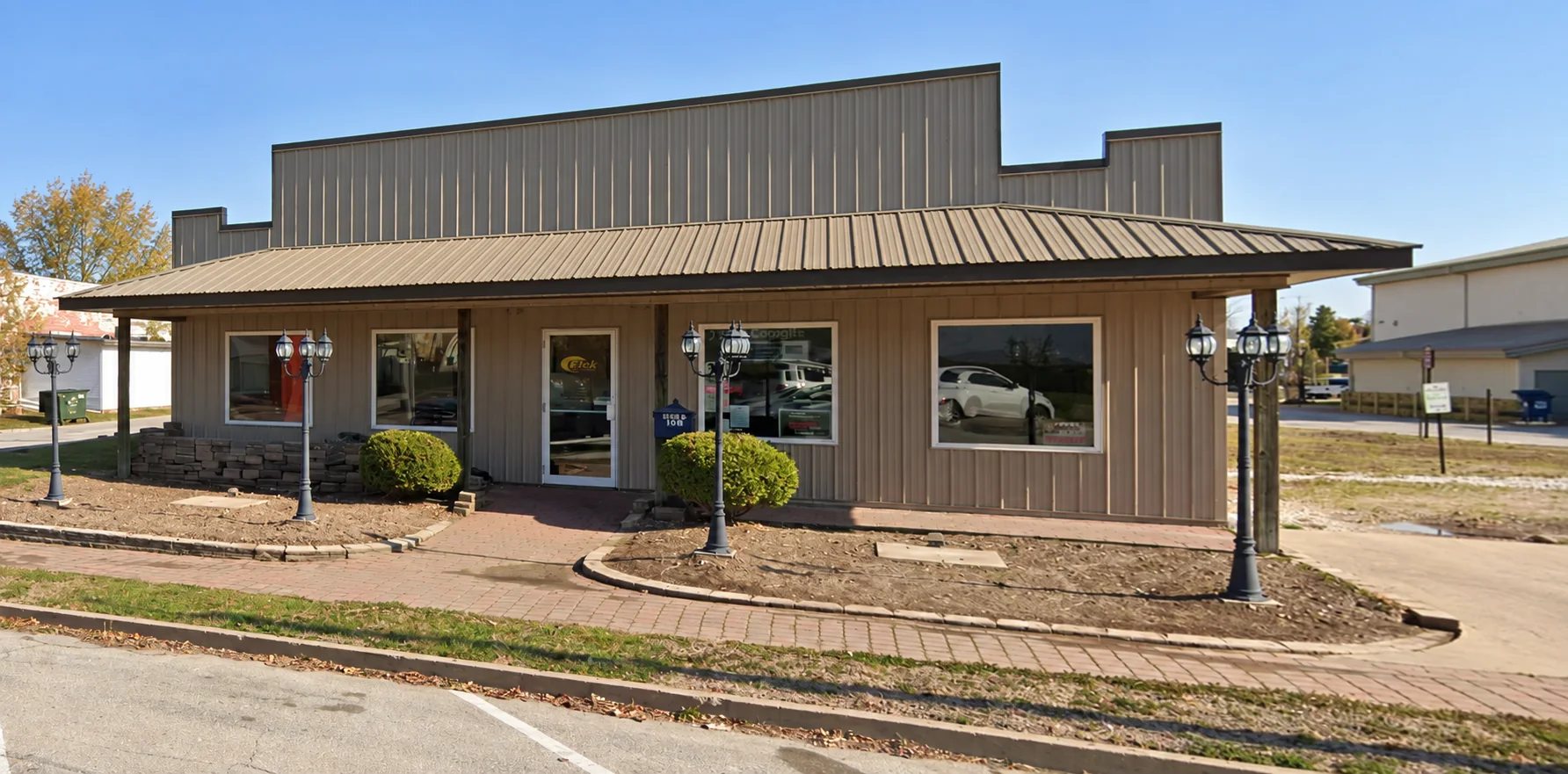 Black Insurance Group, LLC office at 115 E Howell Avenue in downtown Marceline, Missouri